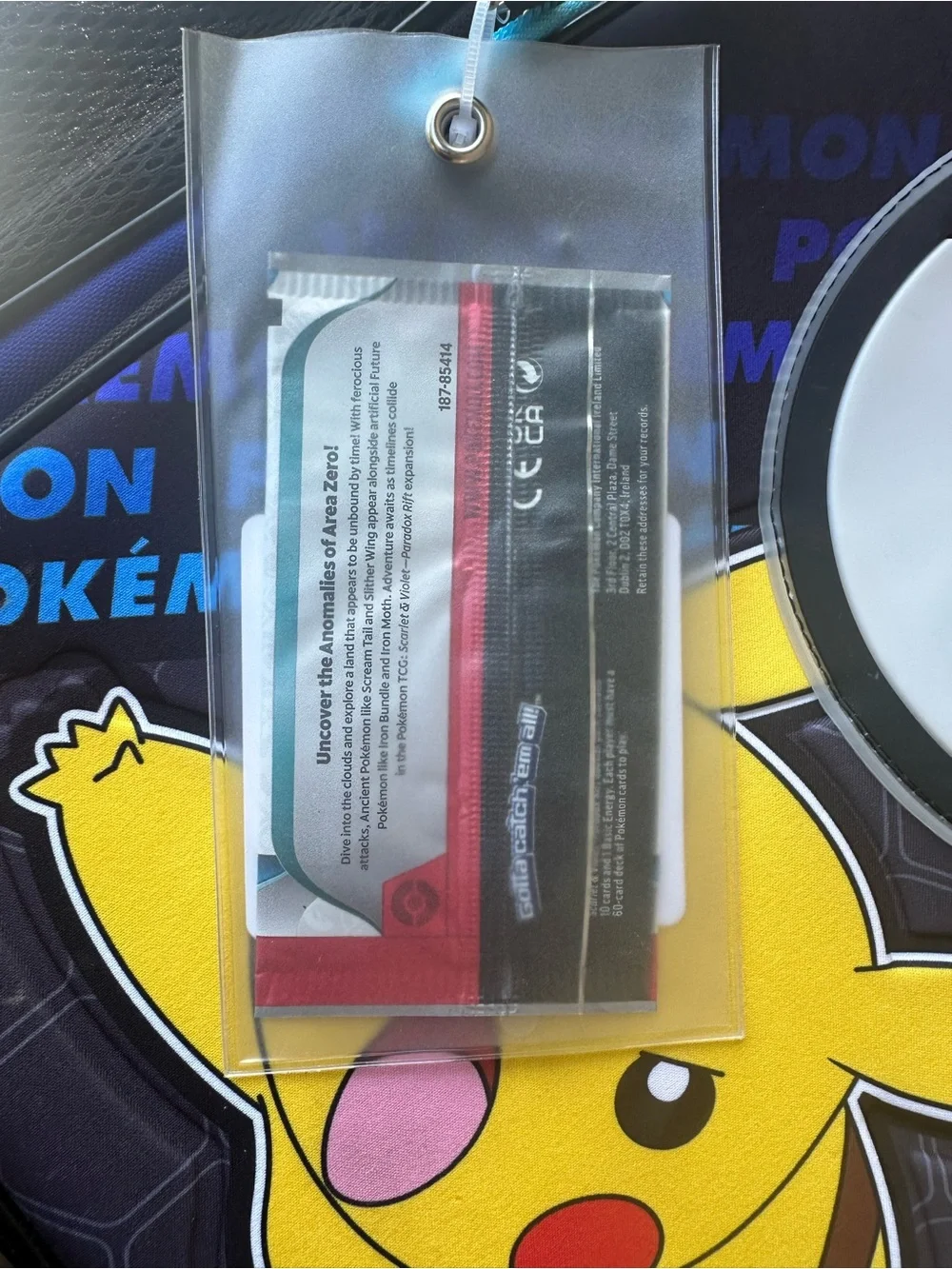 Pokémon Pikachu 17” Light Up Backpack + TCG Card Pack NWT